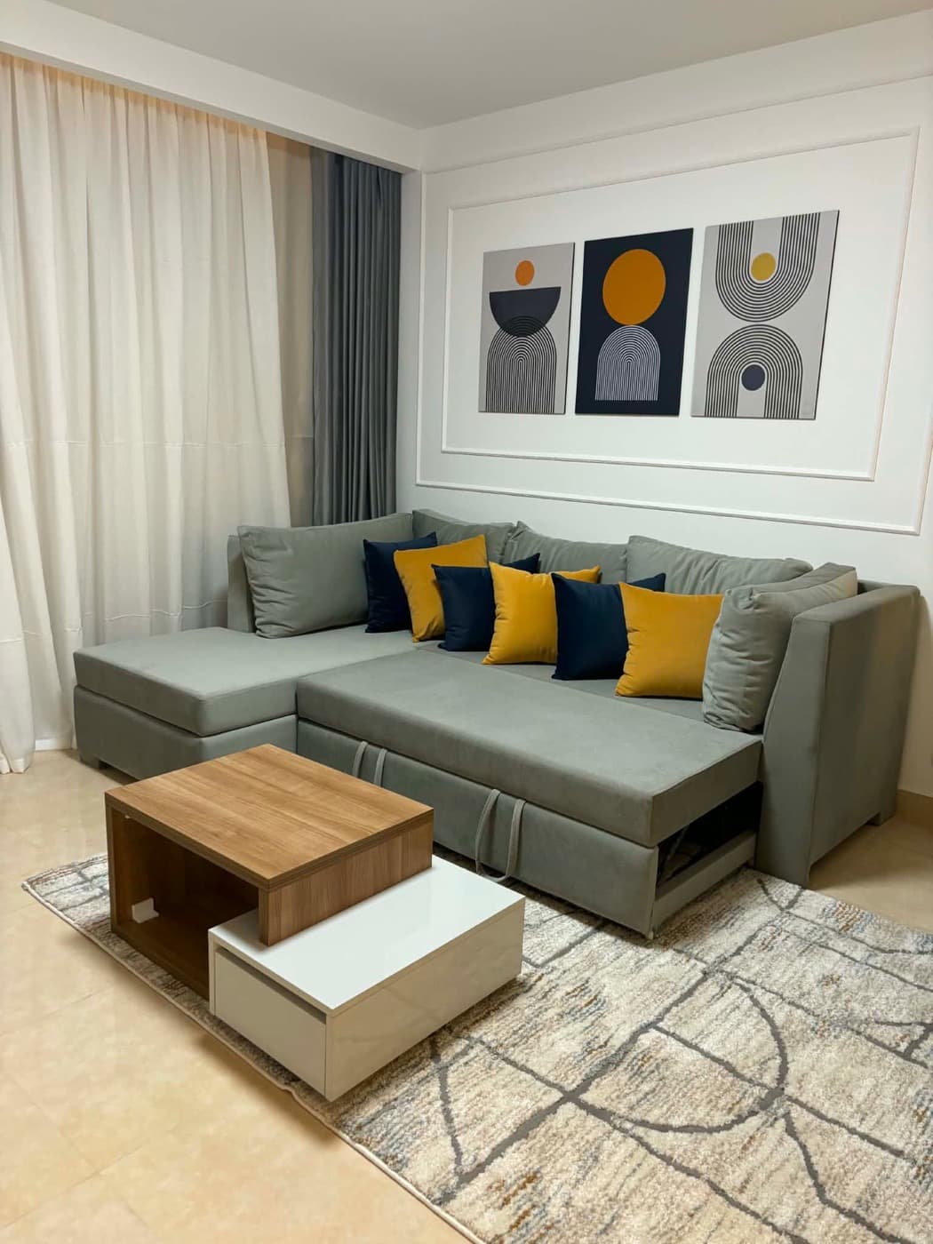 Obývací pokoj – MARTOM Apartmán
